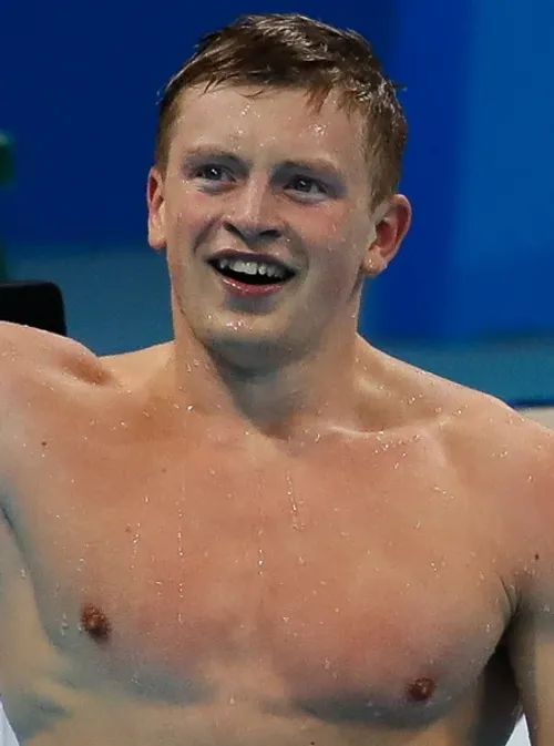 Adam Peaty, conférencier
