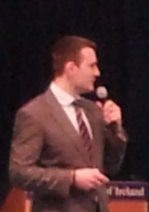 Aidan McCullen, conférencier