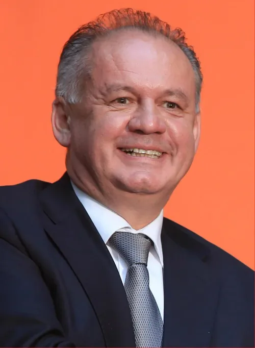 Andrej Kiska, conférencier