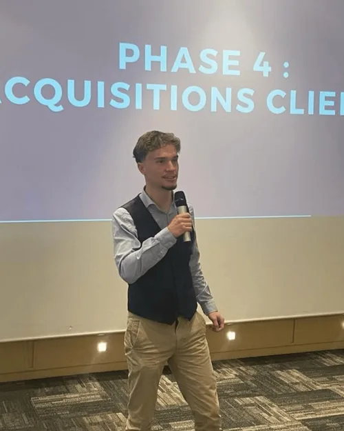 Timothé Coutanson, conférencier